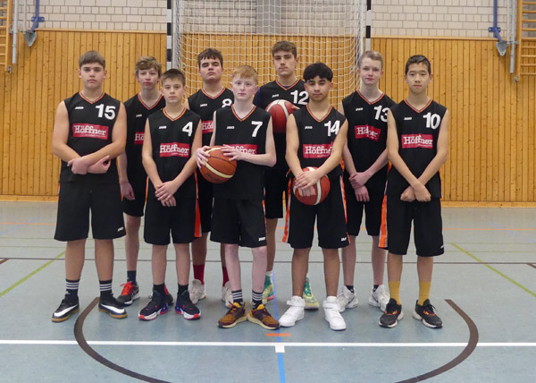 Das U14 Team des 1. Magdeburger BC