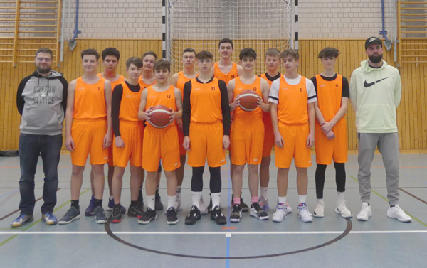 Das U16 Team des 1. Magdeburger BC