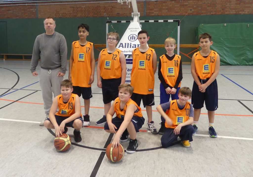 Das U12 Team des 1. Magdeburegr BC