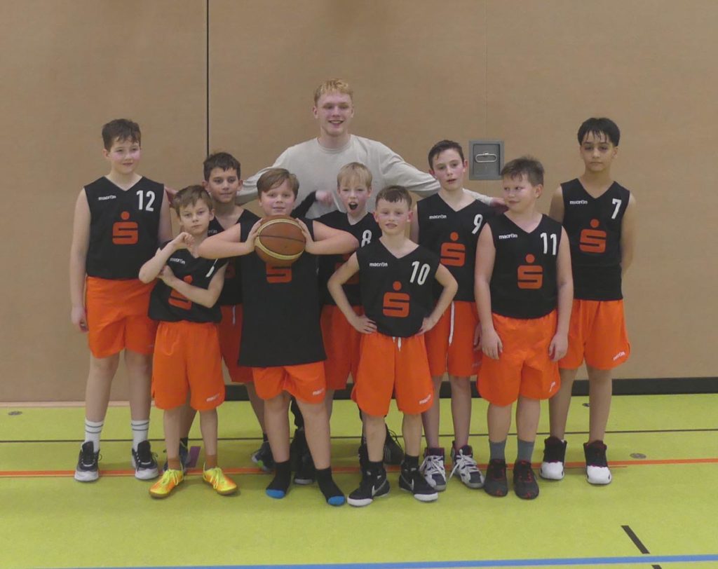 Das U12 Taem des 1. Mgdeburger BC