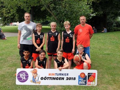 U12-Team beim Mini-Turnier in Göttingen 2018